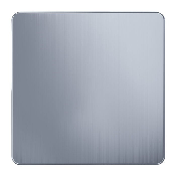 ADMORE CROME 1 GANG BLANK PLATE AC401